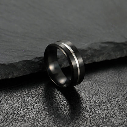 Simple Style Geometric 304 Stainless Steel Unisex Rings