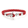 Simple Style Geometric Alloy Nylon Braid Unisex Bracelets