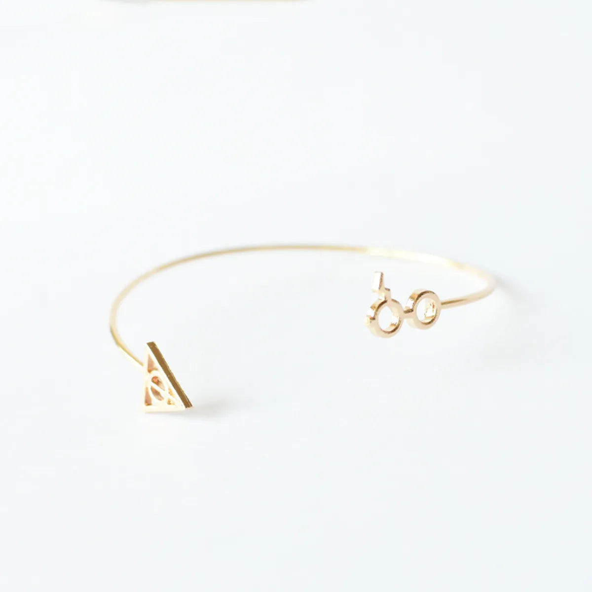 Simple Style Geometric Alloy Plating Women'S Bangle