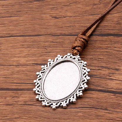 Simple Style Geometric Alloy Plating Women'S Pendant Necklace