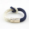 Simple Style Geometric Alloy Polyester Men'S Bracelets