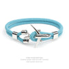 Simple Style Geometric Alloy Polyester Plating Men'S Bracelets