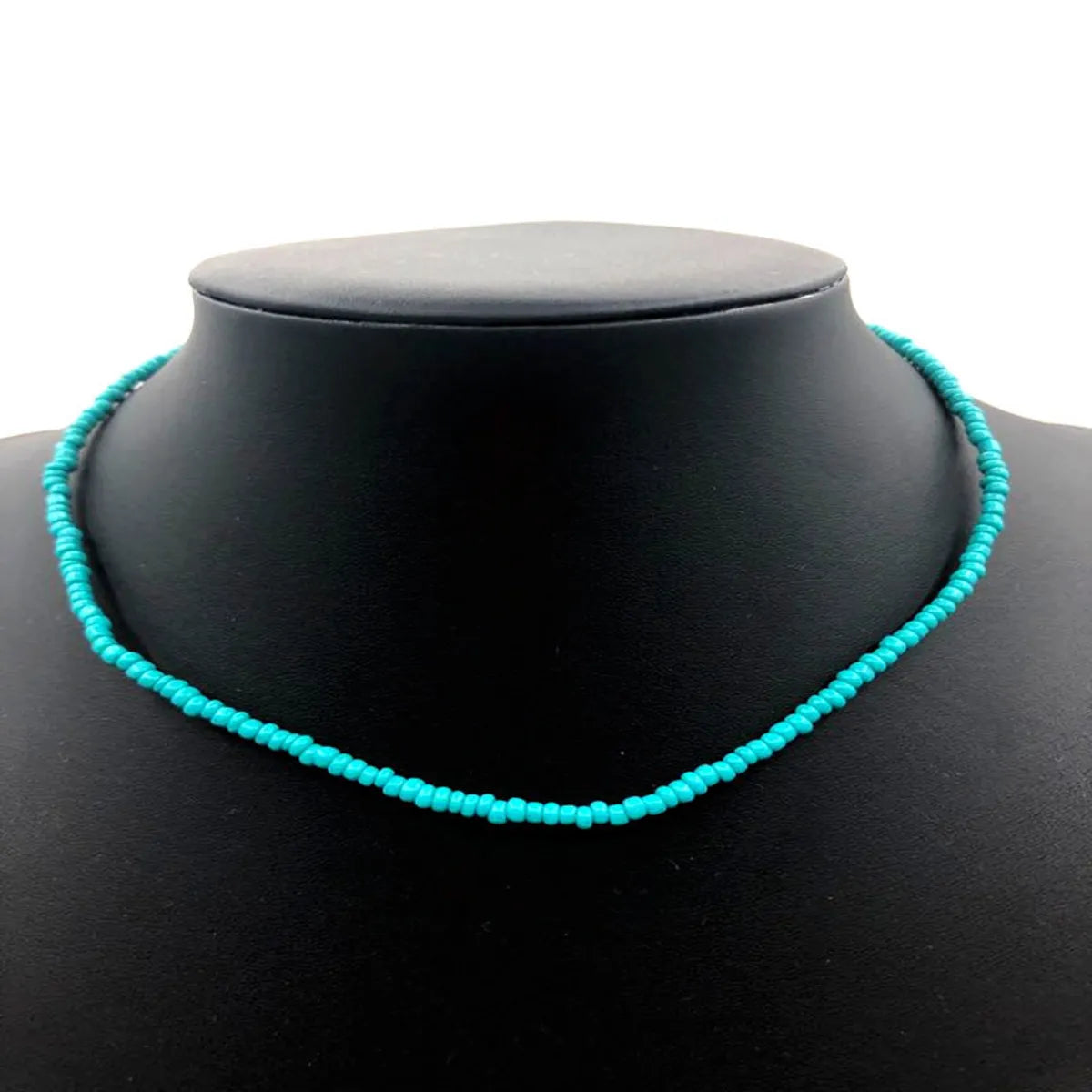 Simple Style Geometric Alloy Seed Bead Wholesale Necklace