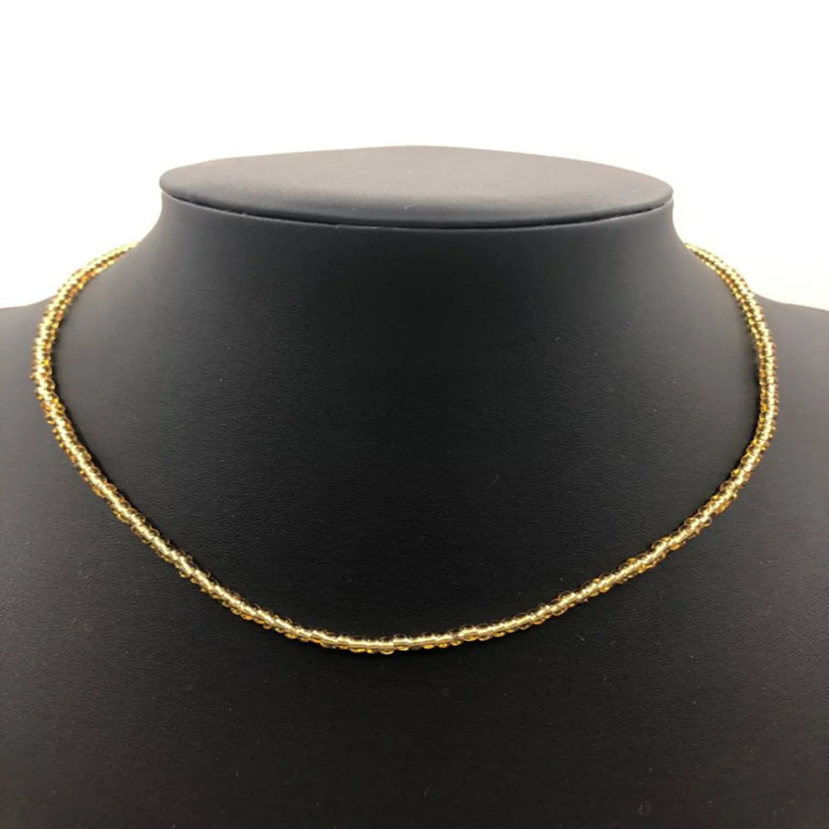 Simple Style Geometric Alloy Seed Bead Wholesale Necklace