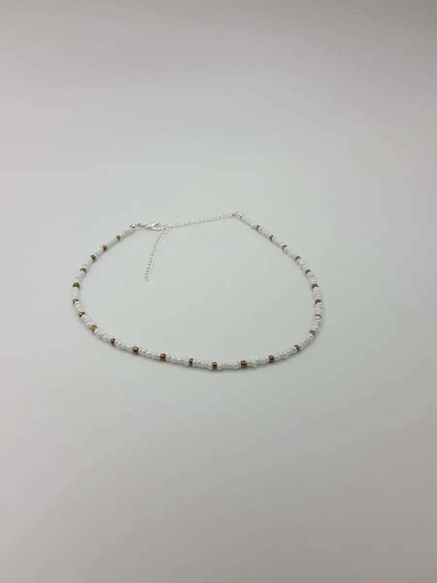 Simple Style Geometric Alloy Seed Bead Wholesale Necklace