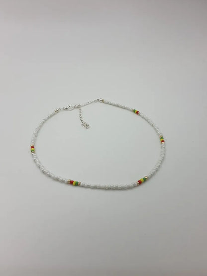 Simple Style Geometric Alloy Seed Bead Wholesale Necklace