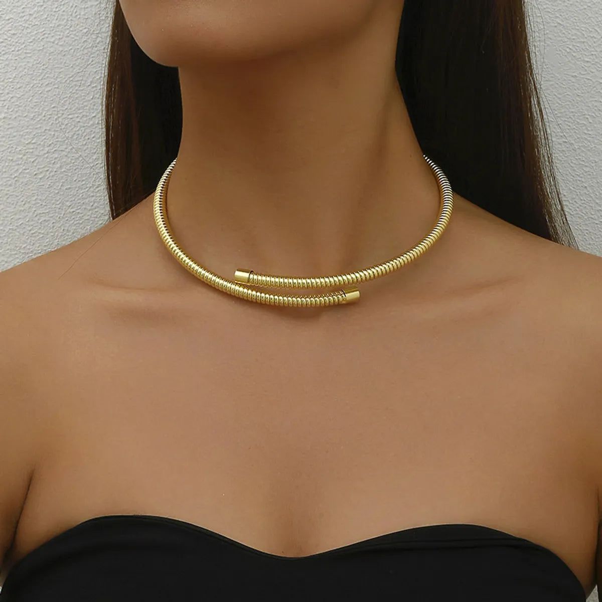 Simple Style Geometric Alloy Women'S Choker