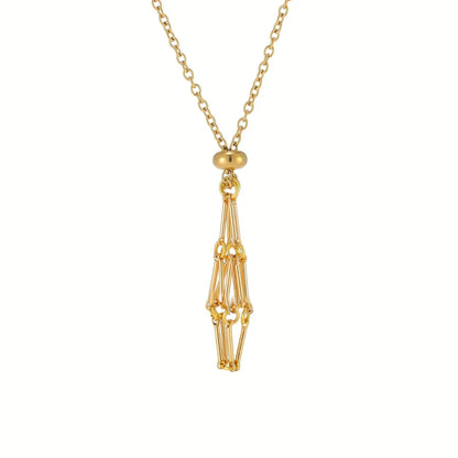 Simple Style Geometric Alloy Zinc Alloy Wholesale Pendant Necklace