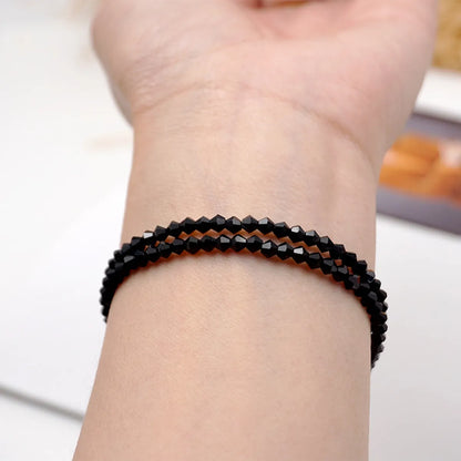 Simple Style Geometric Artificial Crystal Beaded Women's Bracelets