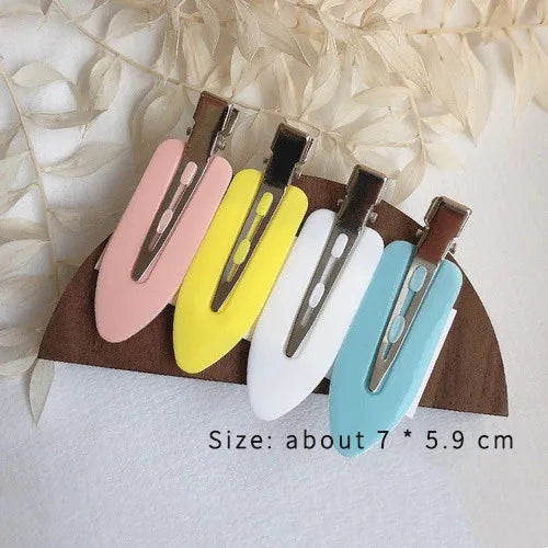 Simple Style Geometric Arylic Alloy Hair Clip 4 Piece Set