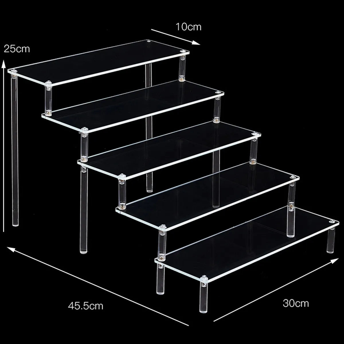 Simple Style Geometric Arylic Jewelry Rack