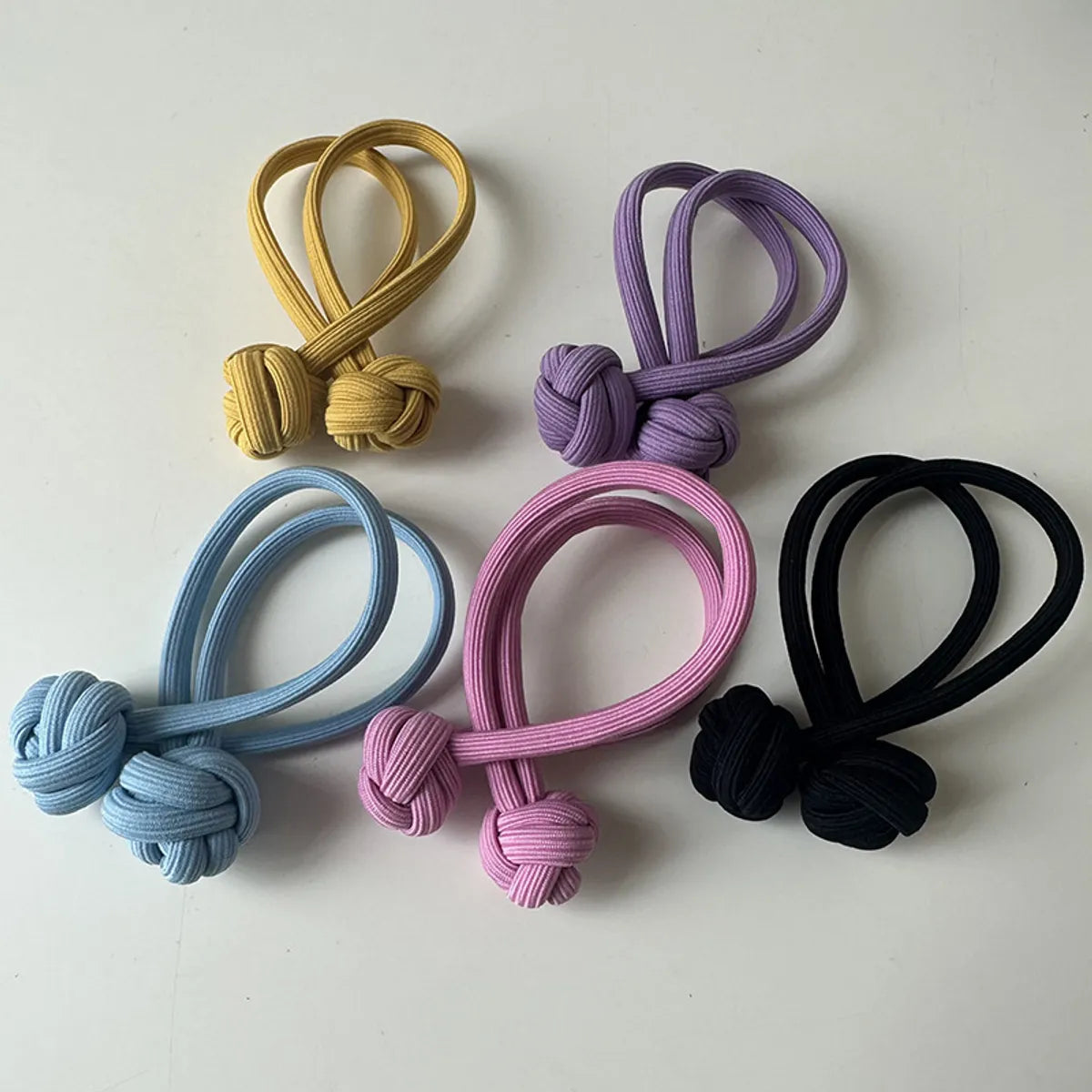 Simple Style Geometric Cloth Hair Tie