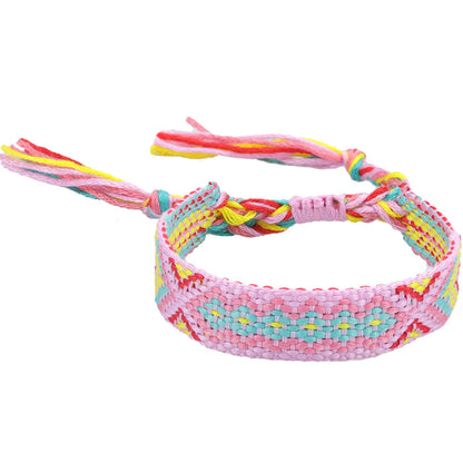 Simple Style Geometric Cloth Knitting Unisex Bracelets 1 Piece