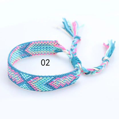 Simple Style Geometric Cloth Knitting Unisex Bracelets 1 Piece