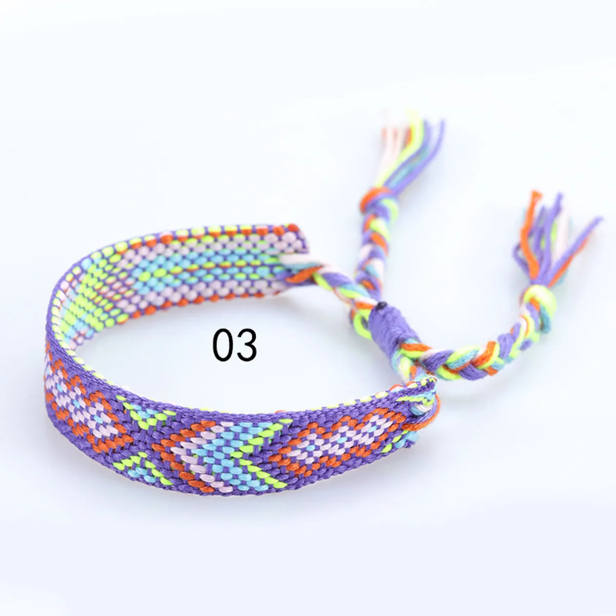 Simple Style Geometric Cloth Knitting Unisex Bracelets 1 Piece