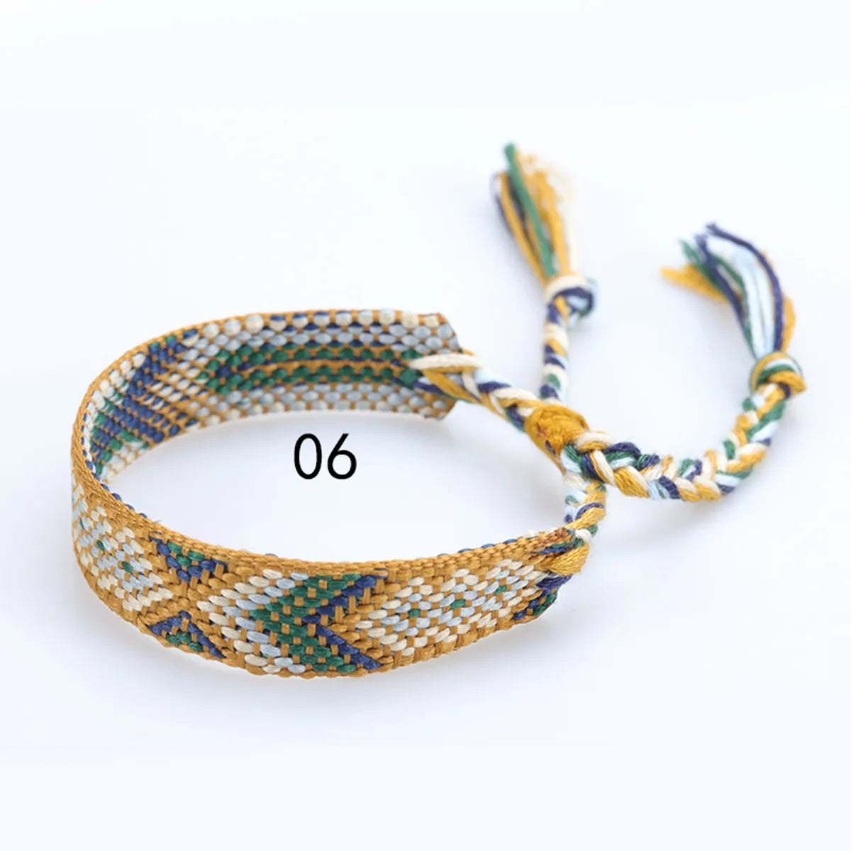 Simple Style Geometric Cloth Knitting Unisex Bracelets 1 Piece