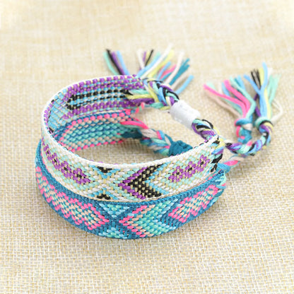 Simple Style Geometric Cloth Knitting Unisex Bracelets 1 Piece