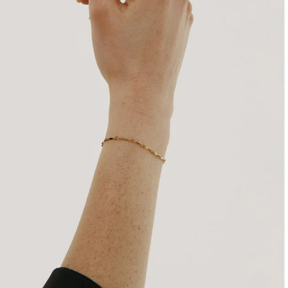 Simple Style Geometric Copper Bracelets