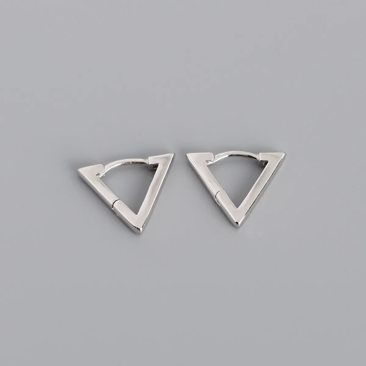 Simple Style Geometric Copper Plating Ear Studs 1 Pair