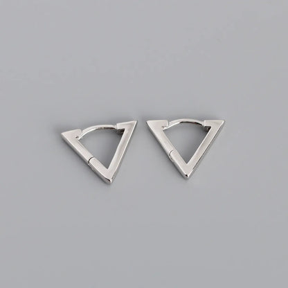 Simple Style Geometric Copper Plating Ear Studs 1 Pair