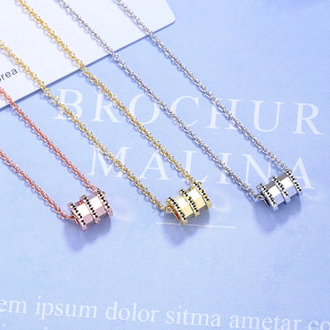 Simple Style Geometric Copper Plating Gold Plated Pendant Necklace