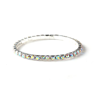 Simple Style Geometric Crystal Rhinestone Gem Bracelets