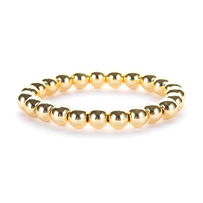 Simple Style Geometric Gem Plating Unisex Bracelets 1 Piece