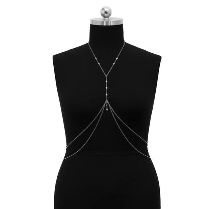 Simple Style Geometric Iron Wholesale Body Chain