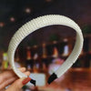 Simple Style Geometric Metal Plating Artificial Pearls Hair Band 1 Piece