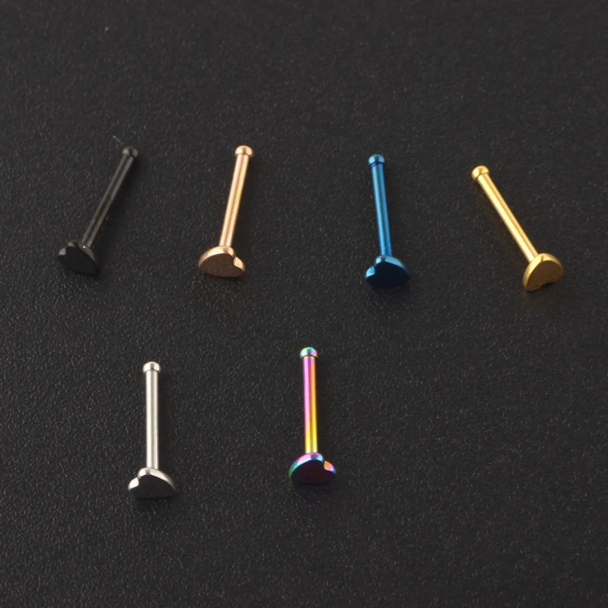 Simple Style Geometric Metal Unisex Earrings Ear Studs