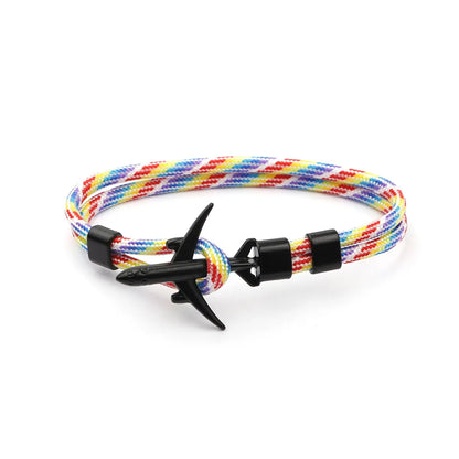 Simple Style Geometric Polyester Patchwork Unisex Bracelets 1 Piece