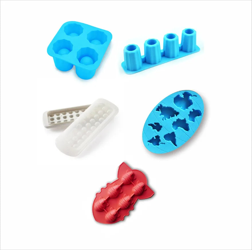 Simple Style Geometric PP TPR Silica Gel Kitchen Molds 1 Piece