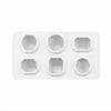 Simple Style Geometric PP TPR Silica Gel Kitchen Molds 1 Piece