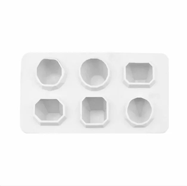 Simple Style Geometric PP TPR Silica Gel Kitchen Molds 1 Piece