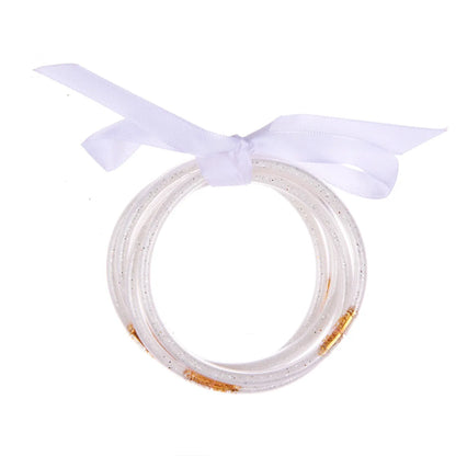 Simple Style Geometric Silica Gel Kid's Wristband