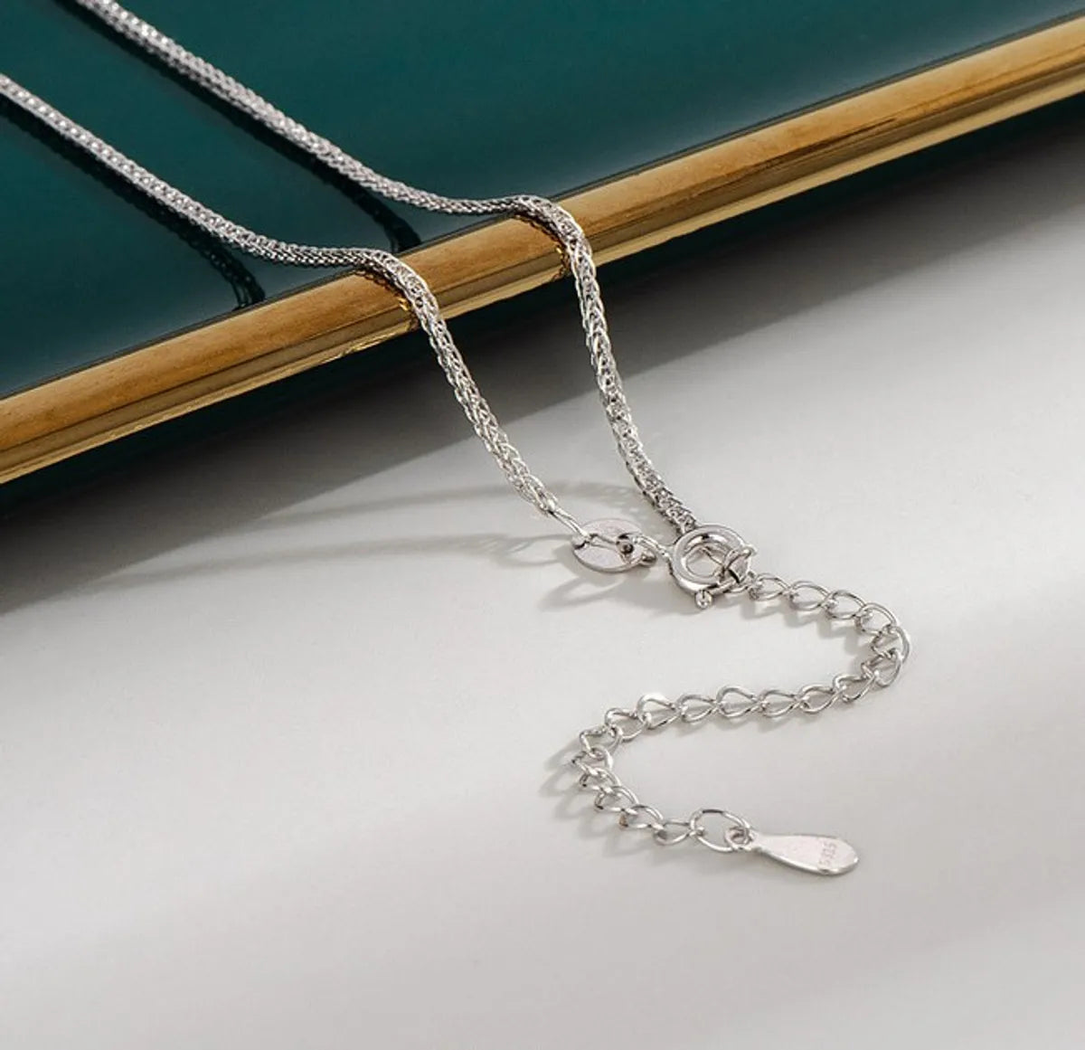 Simple Style Geometric Silver Plating Necklace