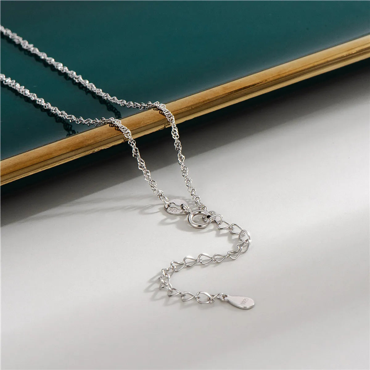 Simple Style Geometric Silver Plating Necklace