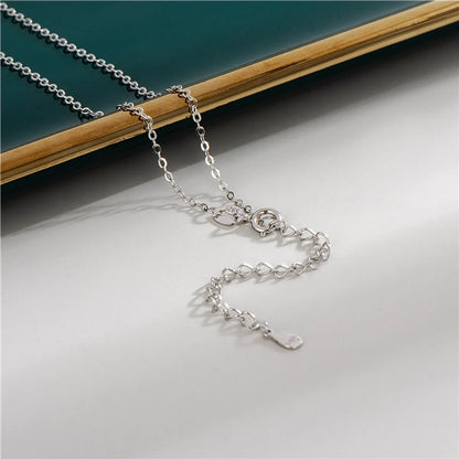 Simple Style Geometric Silver Plating Necklace