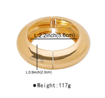 Simple Style Geometric Solid Color Alloy Wholesale Bangle