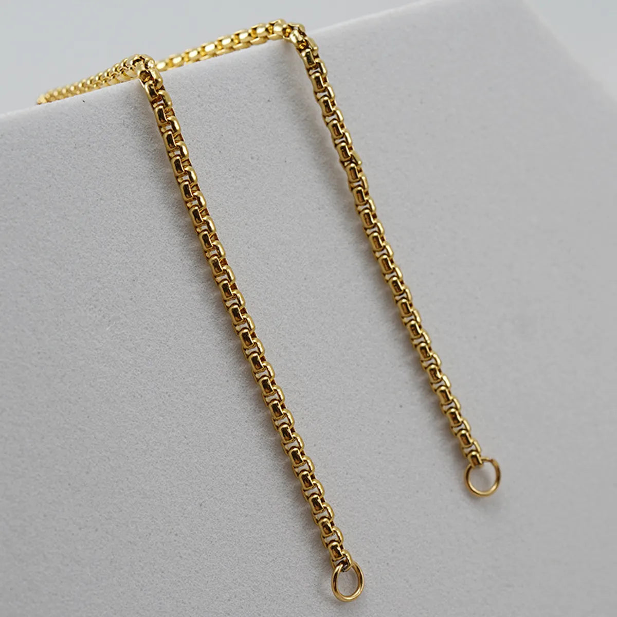 Simple Style Geometric Stainless Steel Bracelets Gold Plated Stainless Steel Bracelets