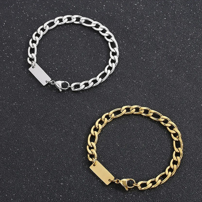 Simple Style Geometric Stainless Steel Bracelets Necklace