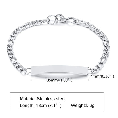 Simple Style Geometric Stainless Steel Bracelets Stainless Steel Bracelets