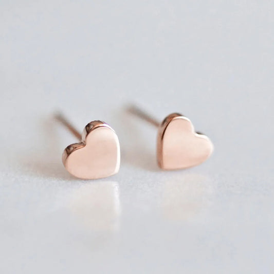 Simple Style Geometric Gold Plated Stainless Steel Ear Studs