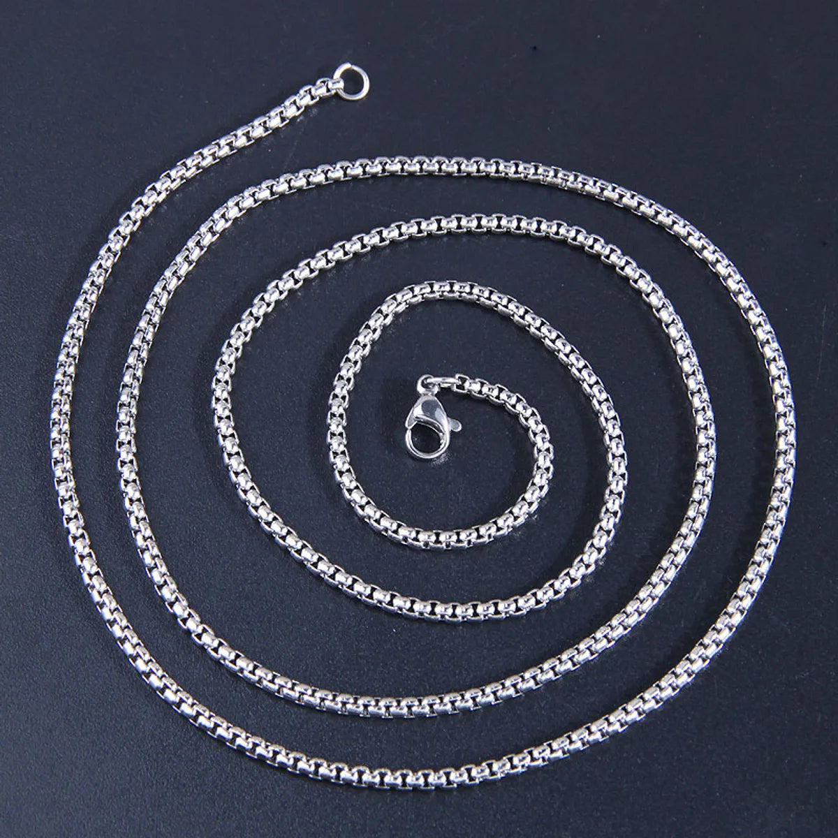 Simple Style Geometric Stainless Steel Plating Necklace