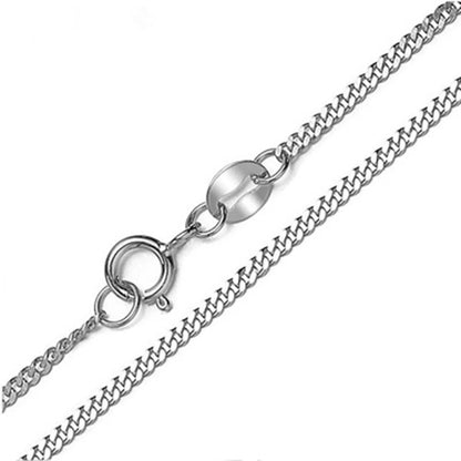 Simple Style Geometric Sterling Silver Plating Necklace