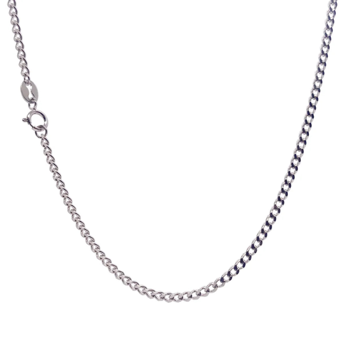 Simple Style Geometric Sterling Silver Plating Necklace