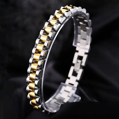 Simple Style Geometric Titanium Steel Bracelets In Bulk