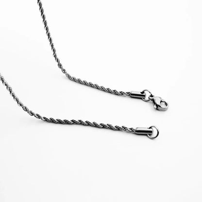 Simple Style Geometric Titanium Steel Plating Necklace 1 Piece