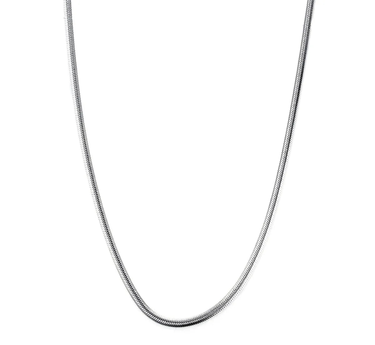 Simple Style Geometric Titanium Steel Plating Necklace