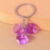 Simple Style Heart Shape Alloy Bag Pendant Keychain